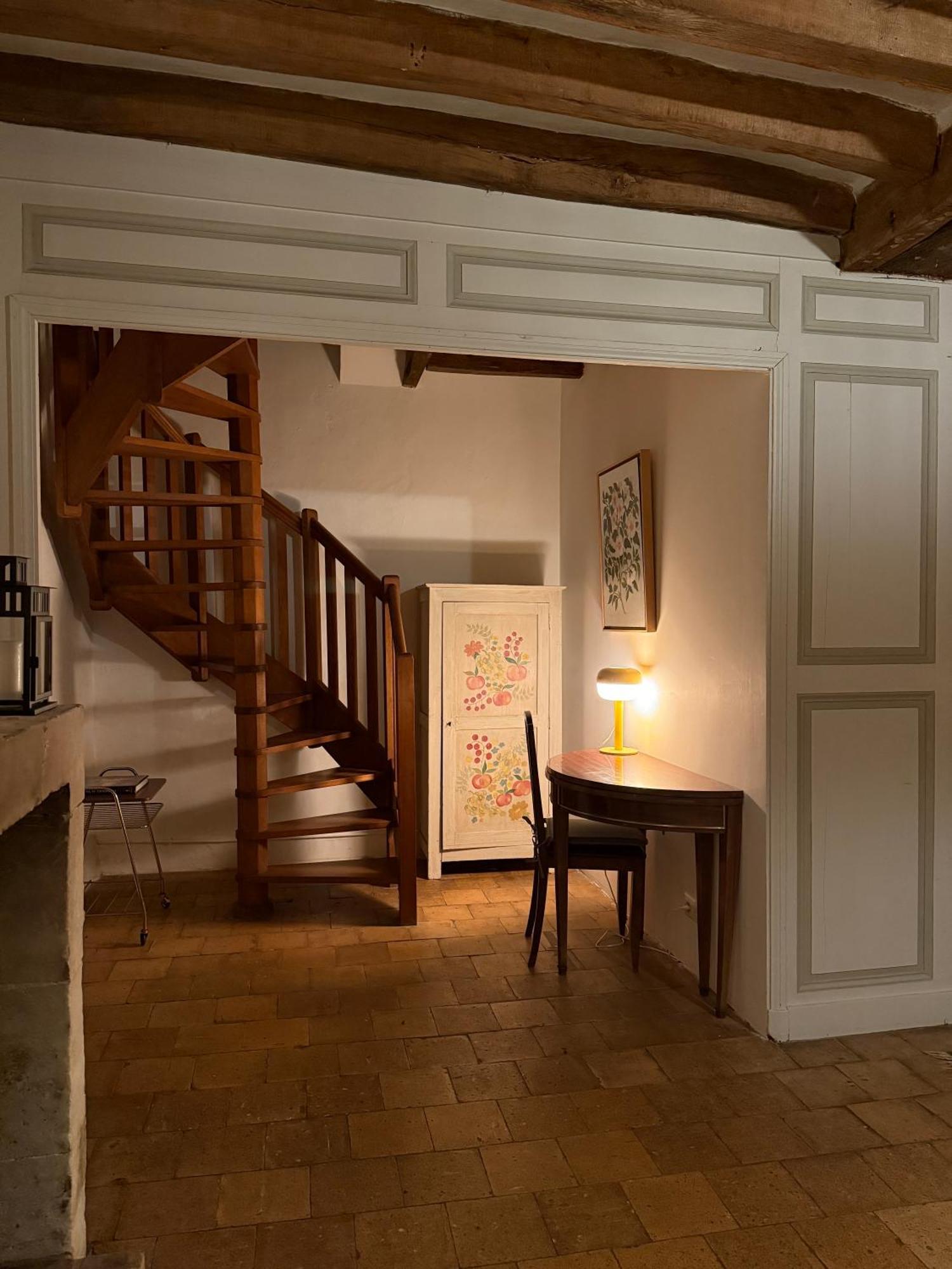La Croix-en-TouraineLe Charme De L'Ancien Au Calme Et A 8 Min De Chenonceauxアパートメント エクステリア 写真