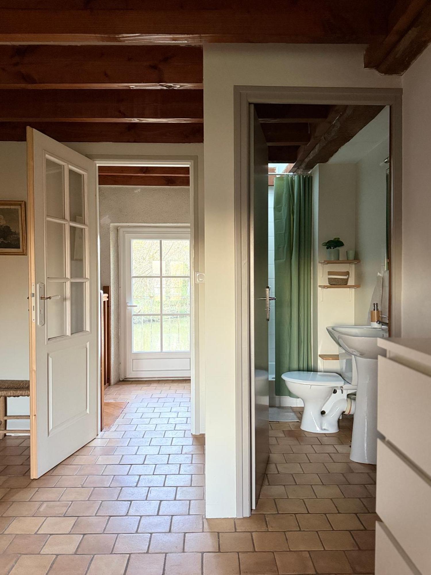 La Croix-en-TouraineLe Charme De L'Ancien Au Calme Et A 8 Min De Chenonceauxアパートメント エクステリア 写真